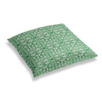 Simple Floor Pillow in Palazzo - Lagoon