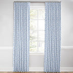 Euro Pleat Drapery in Spot On - Azure
