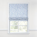 Flat Roman Shade in Spot On - Azure