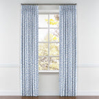 Pinch Pleat Drapery in Spot On - Azure