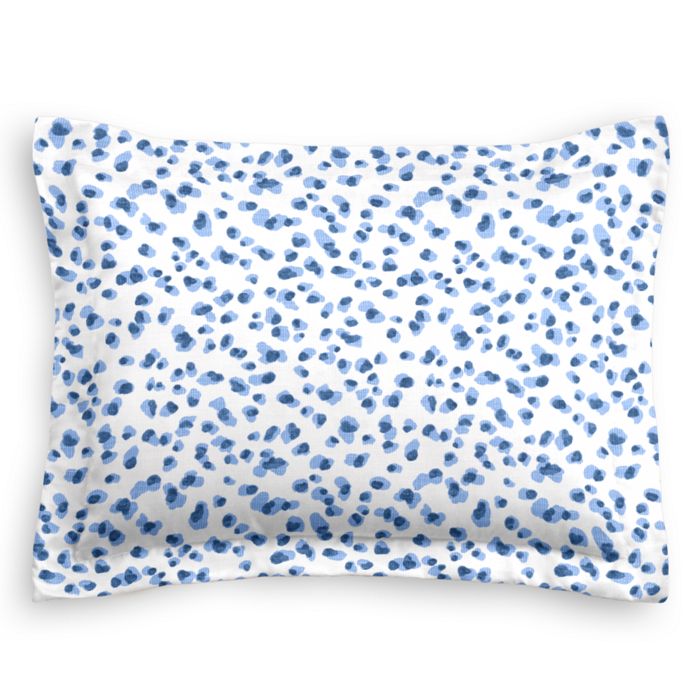 Pillow Sham in Spot On - Azure