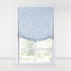 Relaxed Roman Shade in Spot On - Azure