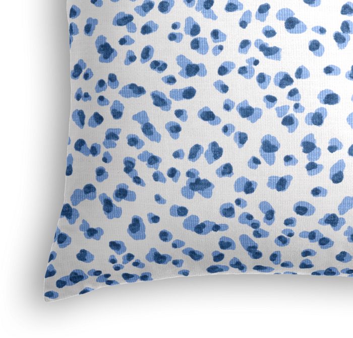 Throw Pillow in Spot On - Azure