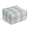 Square Pouf in Falmouth - Asphalt