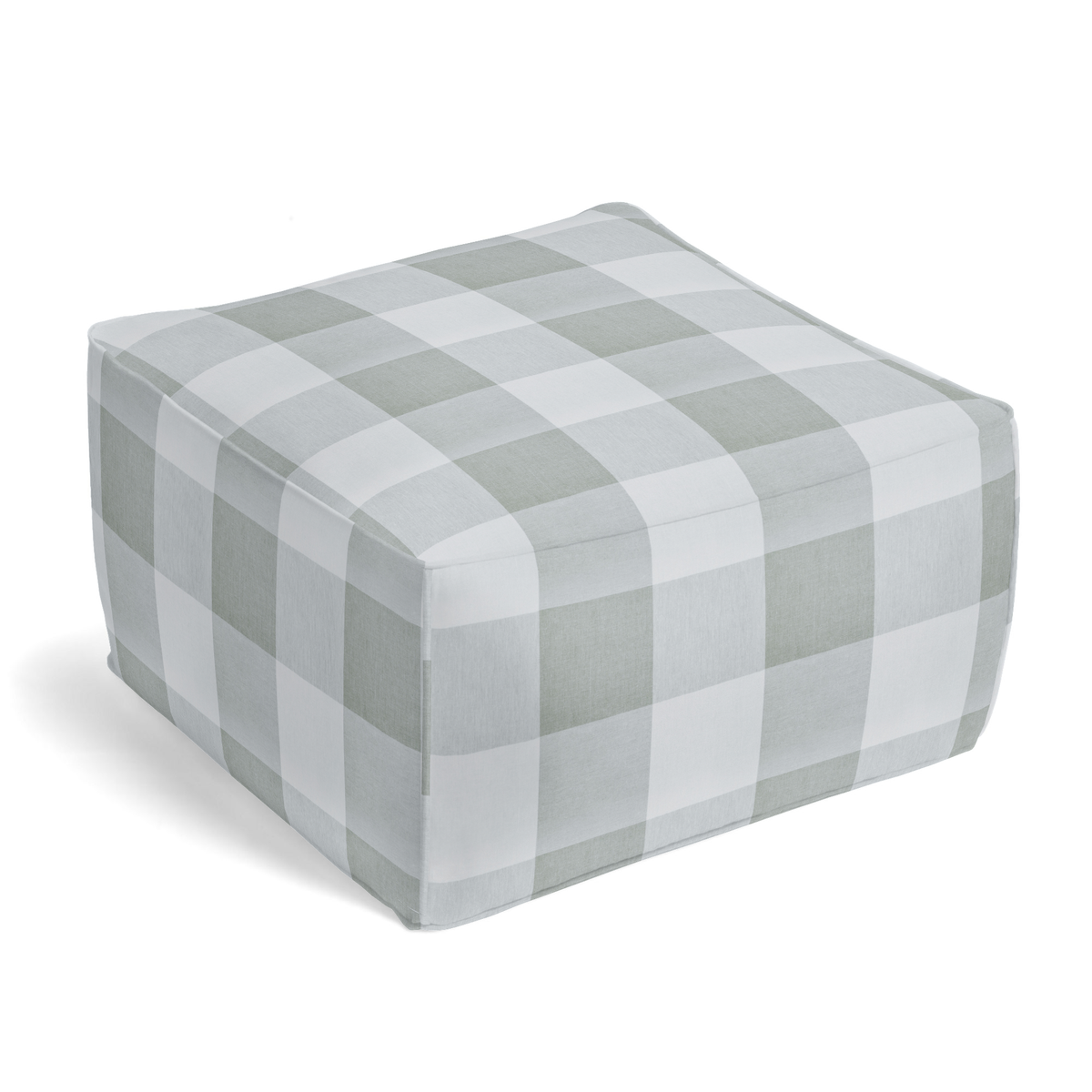 Square Pouf in Falmouth - Asphalt