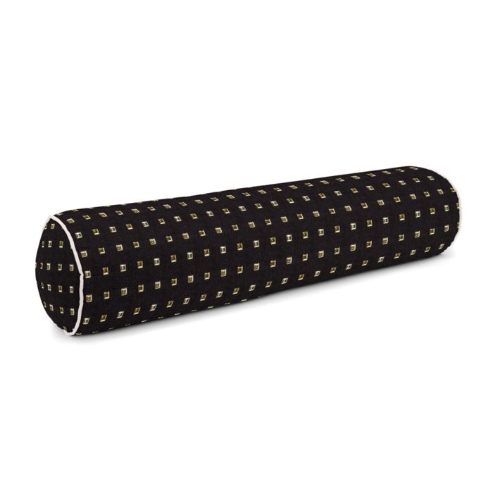 Bolster Pillow in Stud Muffin - Black