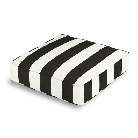 Box Floor Pillow in Sunbrella® Cabana - Classic