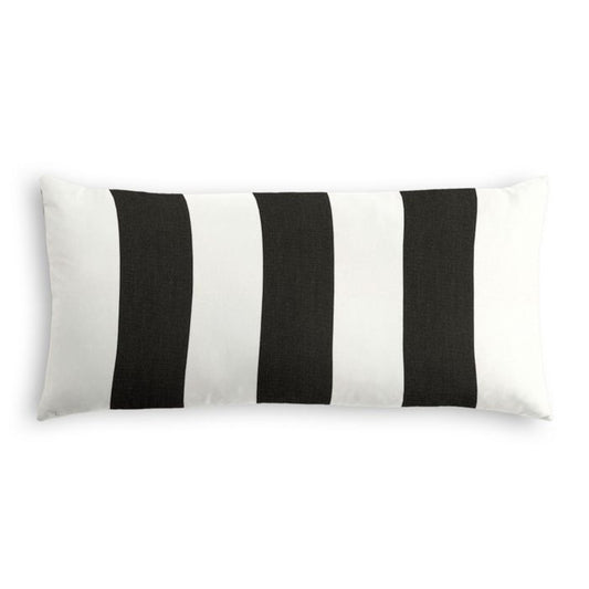 Outdoor Lumbar Pillow in Sunbrella® Cabana - Classic