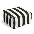 Outdoor Pouf in Sunbrella® Cabana - Classic