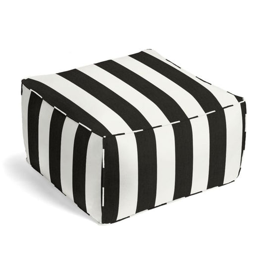 Outdoor Pouf in Sunbrella® Cabana - Classic