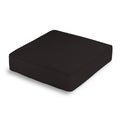 Box Floor Pillow in Sunbrella® Canvas - Black