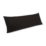 Large Lumbar Pillow in Sunbrella® Canvas - Black
