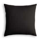 Outdoor Pillow in Sunbrella® Canvas - Black