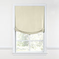 Relaxed Roman Shade in Sunbrella® Canvas - Canvas