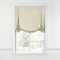Tulip Roman Shade in Sunbrella® Canvas - Canvas
