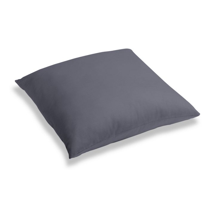 Simple Outdoor Floor Pillow in Sunbrella® Canvas - Charcoal