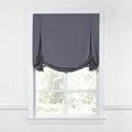 Tulip Roman Shade in Sunbrella® Canvas - Charcoal