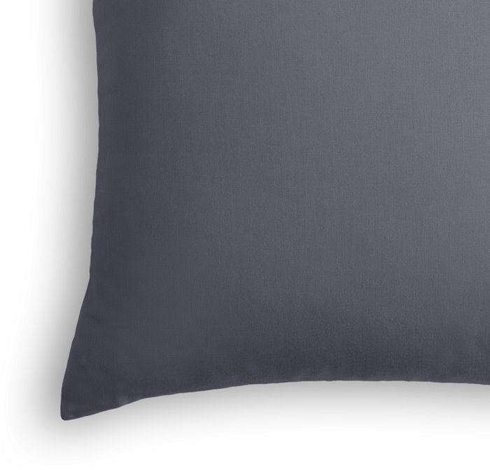 Outdoor Pillow in Sunbrella® Canvas - Charcoal