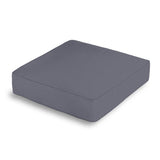 Box Floor Pillow in Sunbrella® Canvas - Charcoal