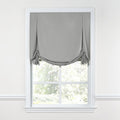 Tulip Roman Shade in Sunbrella® Canvas - Granite