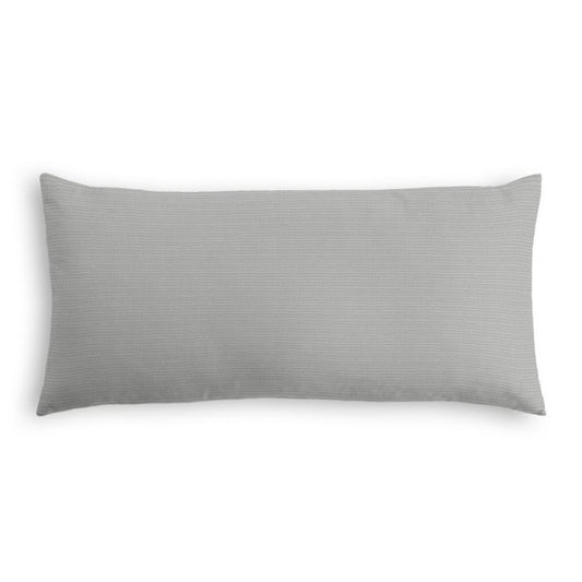 Outdoor Lumbar Pillow in Sunbrella® - Granite
