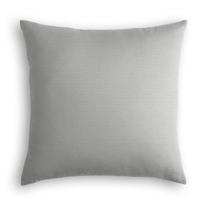 Outdoor Pillow in Sunbrella® Canvas - Granite