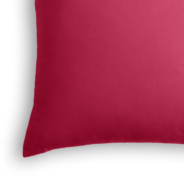 Outdoor Pillow in Sunbrella® Canvas - Hot Pink