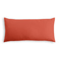 Outdoor Lumbar Pillow in Sunbrella® Canvas - Melon