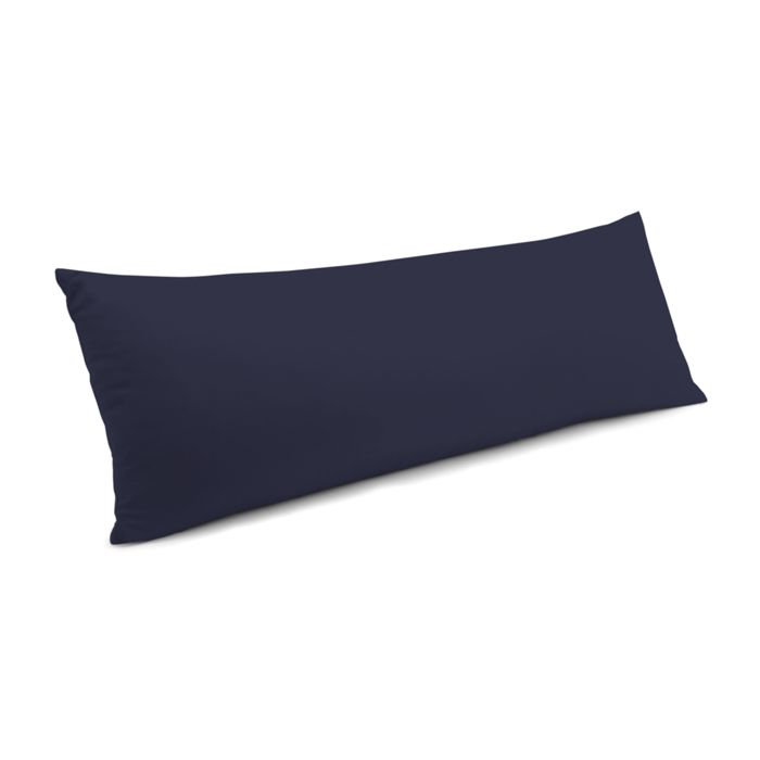 Large Lumbar Pillow in Sunbrella® Canvas - Navy