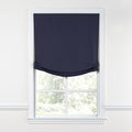 Relaxed Roman Shade in Sunbrella® Canvas - Navy