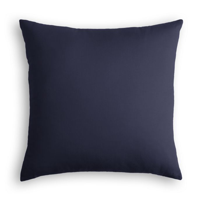 Outdoor Pillow in Sunbrella® Canvas - Navy