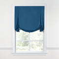 Tulip Roman Shade in Sunbrella® Canvas - Regatta