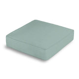 Box Floor Pillow in Sunbrella® Canvas - Spa