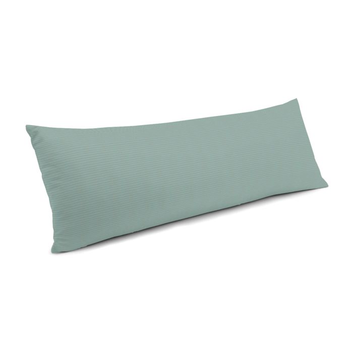 Large Lumbar Pillow in Sunbrella® Canvas - Spa