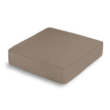 Box Floor Pillow in Sunbrella® Canvas - Taupe