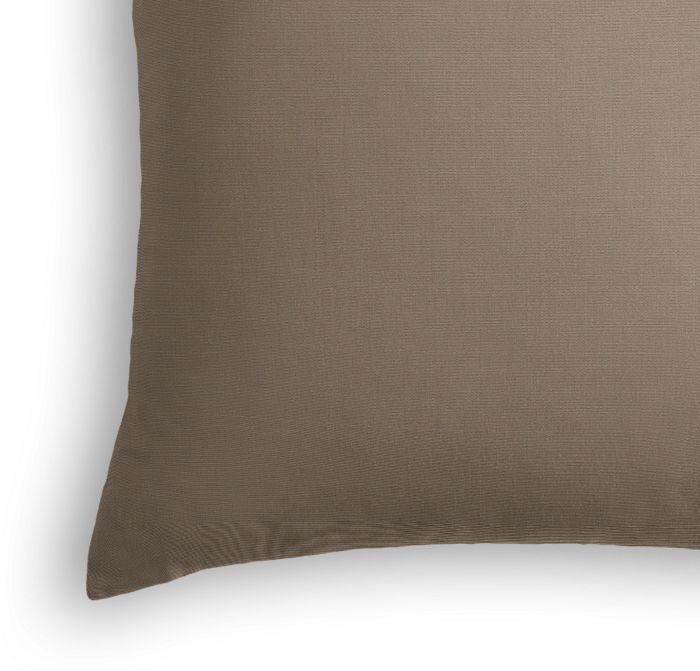 Outdoor Pillow in Sunbrella® Canvas - Taupe