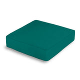 Box Floor Pillow in Sunbrella® Canvas - Teal