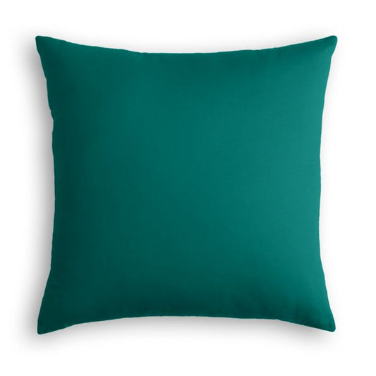 Outdoor Pillow in Sunbrella® Canvas - Teal