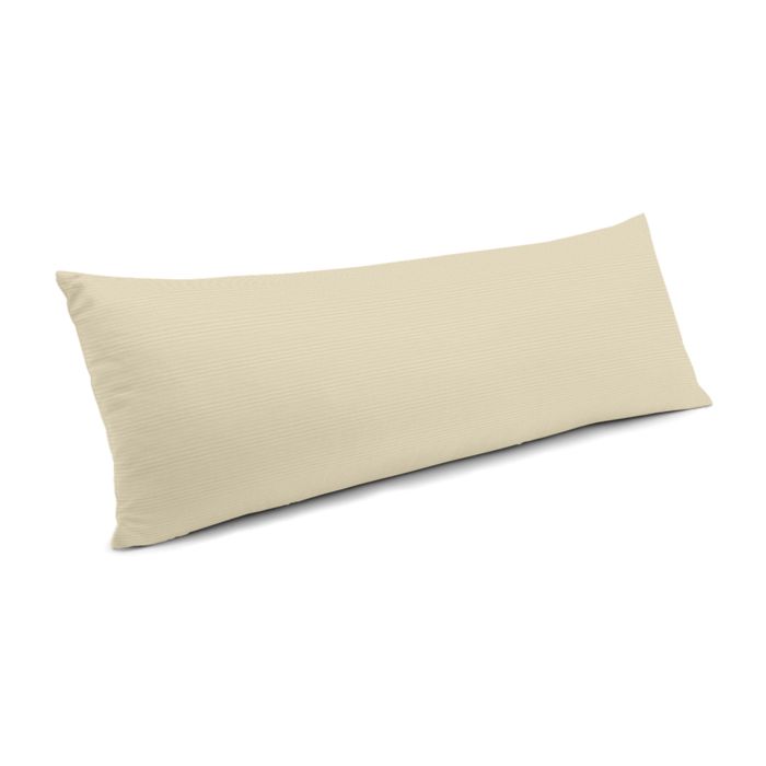 Large Lumber Pillow in Sunbrella® Canvas - Vellum