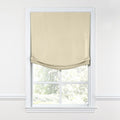 Relaxed Roman Shade in Sunbrella® Canvas - Vellum