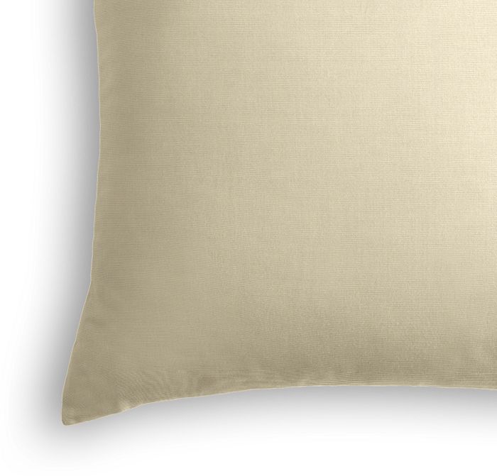 Outdoor Pillow in Sunbrella® Canvas - Vellum