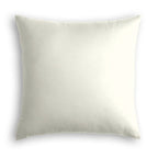 Outdoor Pillow in Sunbrella® Canvas - White
