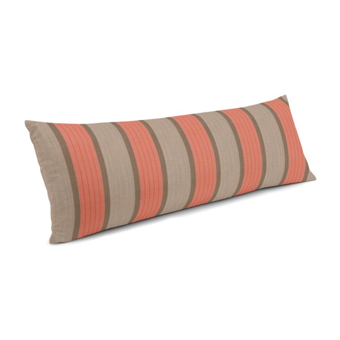 Large Lumbar Pillow in Sunbrella® Cove - Cameo