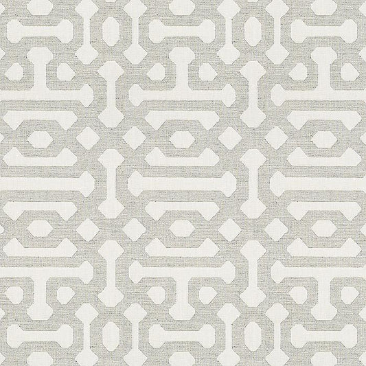 Fabric Swatch: Sunbrella® Fretwork - Pewter
