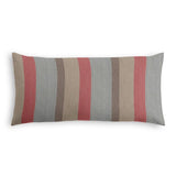 Outdoor Lumbar Pillow in Sunbrella® Gateway - Blush