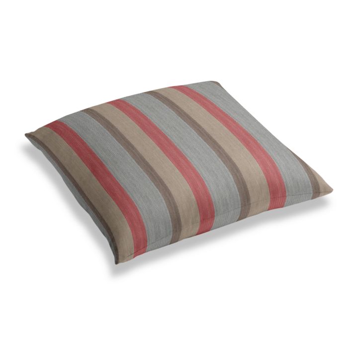 Simple Outdoor Floor Pillow in Sunbrella® Gateway - Blush
