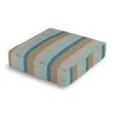 Box Floor Pillow in Sunbrella® Gateway - Mist