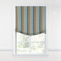 Relaxed Roman Shade in Sunbrella® Gateway - Mist