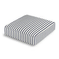 Box Floor Pillow in Sunbrella® Lido - Indigo