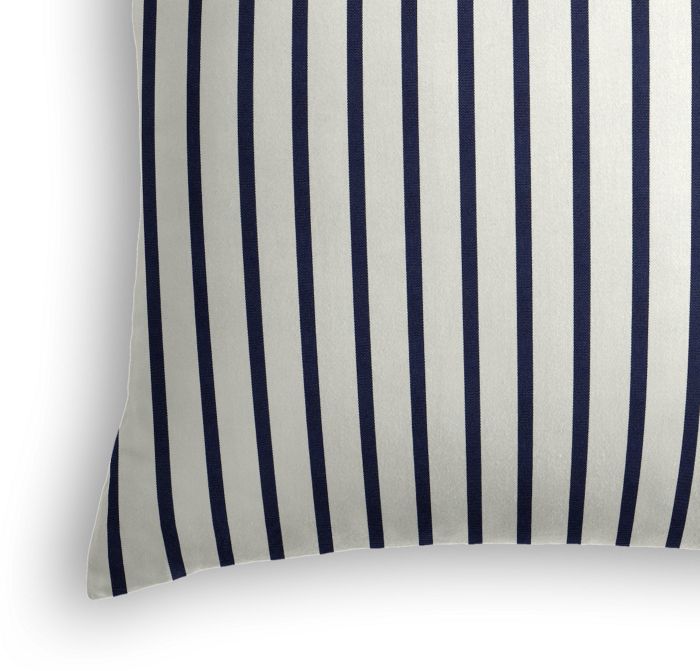 Outdoor Pillow in Sunbrella® Lido - Indigo